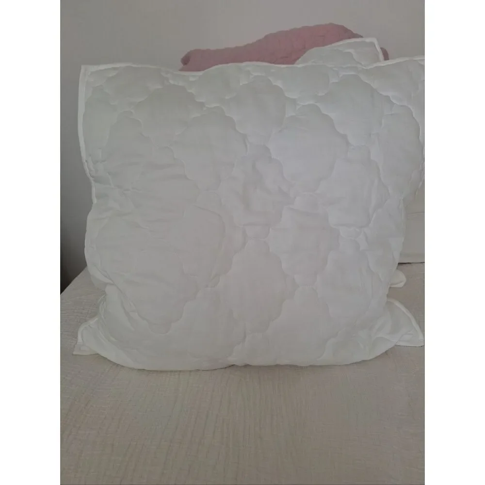 NWT Martha Stewart Pair Egyptian XL White Shams